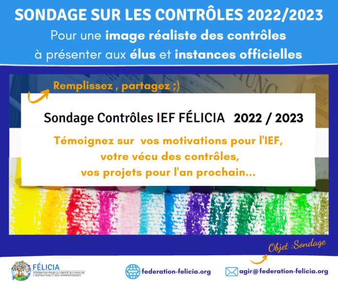 Sondage  FÉLICIA Contrôles IEF  2022/2023